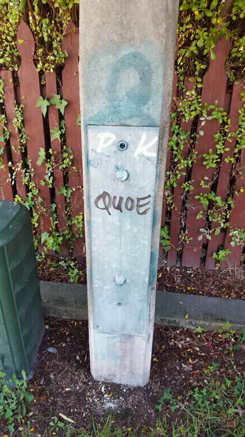 Graffiti, a report photo