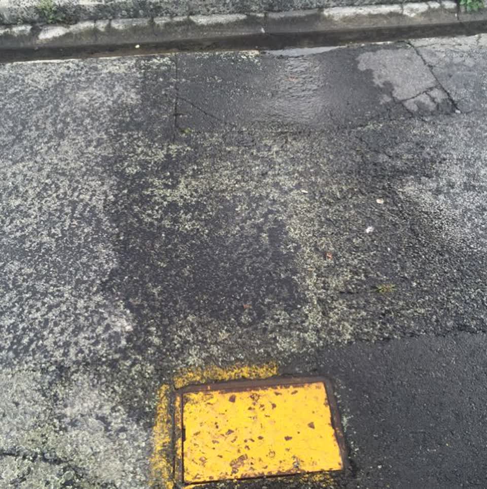 The photograph attached to this wastewater/stormwater report