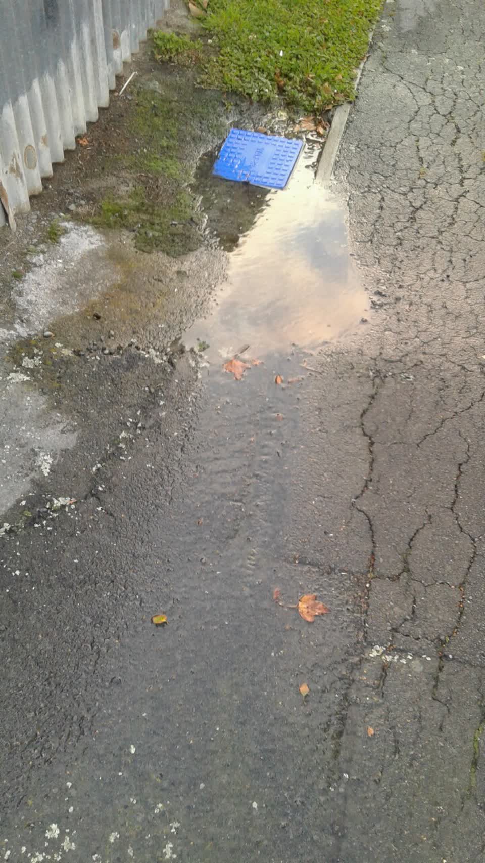 The photograph attached to this water supply report
