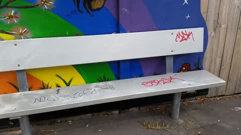 Graffiti, a report photo