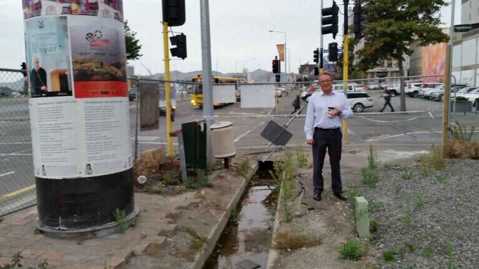 The photograph attached to this wastewater/stormwater report