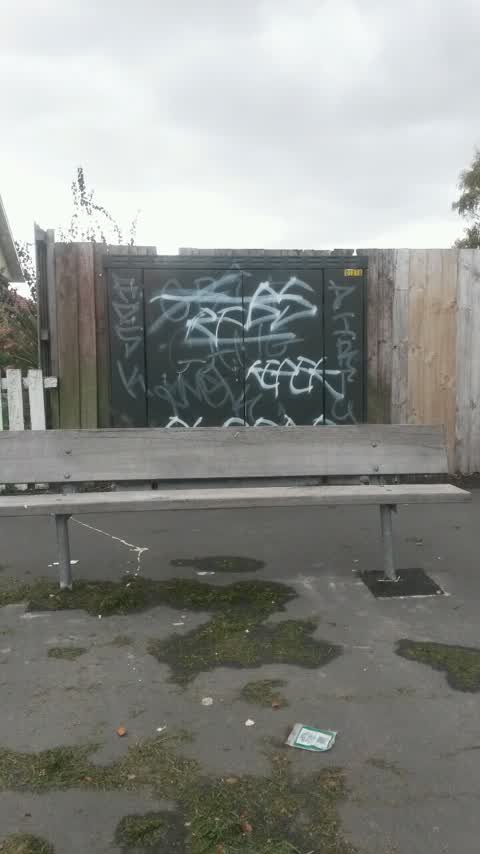 Graffiti, a report photo