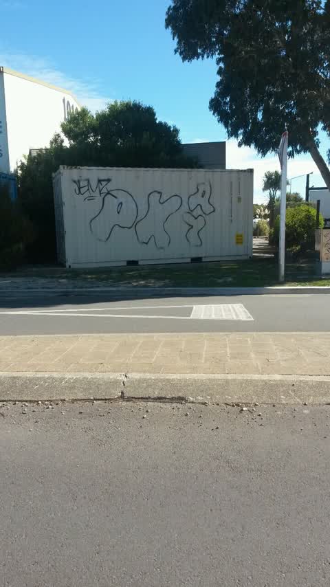 Graffiti, a report photo