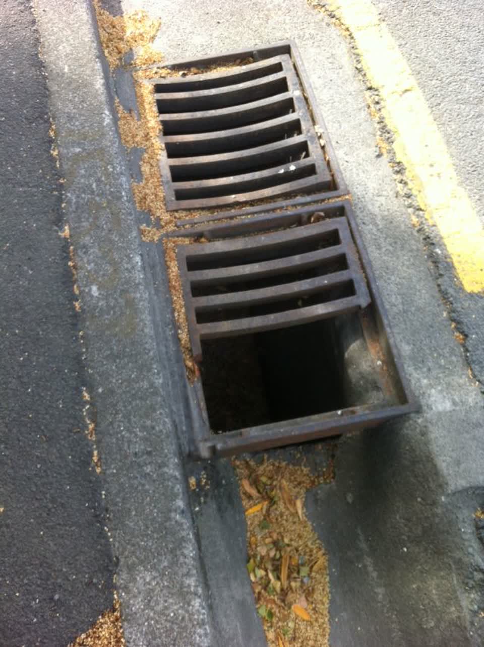 The photograph attached to this wastewater/stormwater report