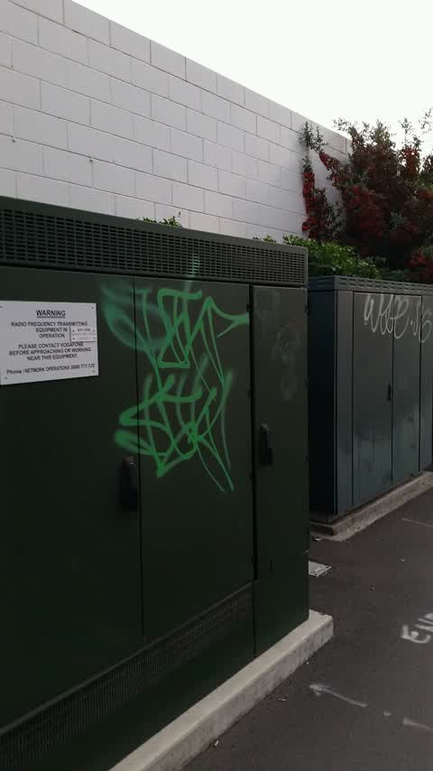 Graffiti — a report photo