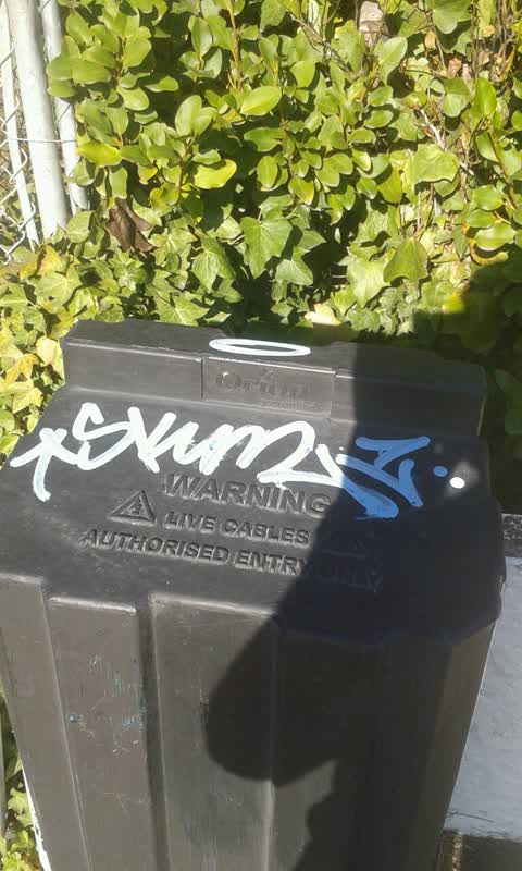 Graffiti, a report photo