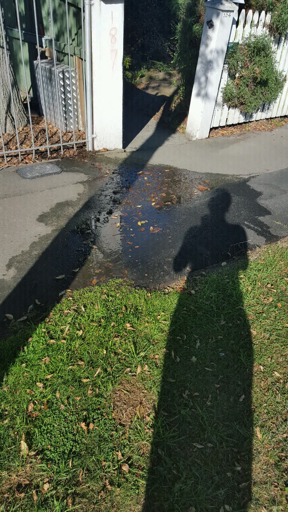 The photograph attached to this water supply report