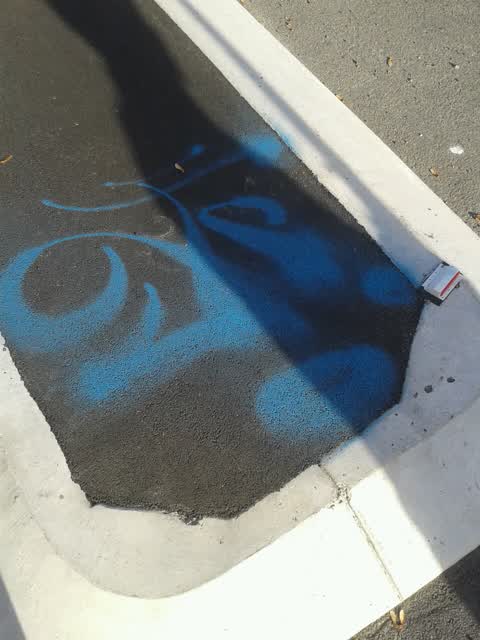 Graffiti, a report photo