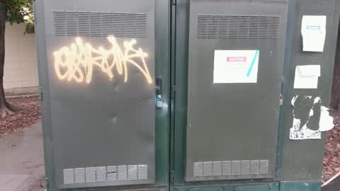 Graffiti, a report photo