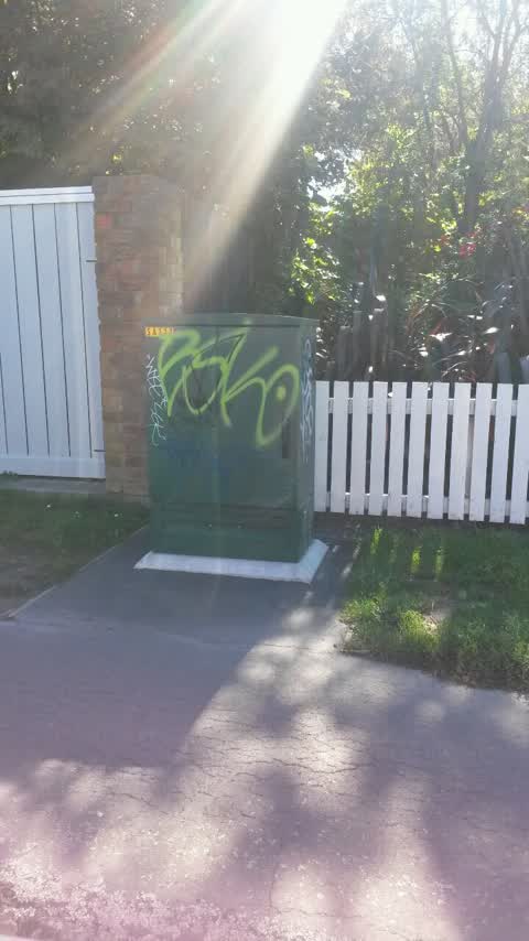 Graffiti, a report photo