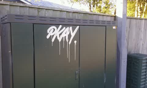 Graffiti, a report photo