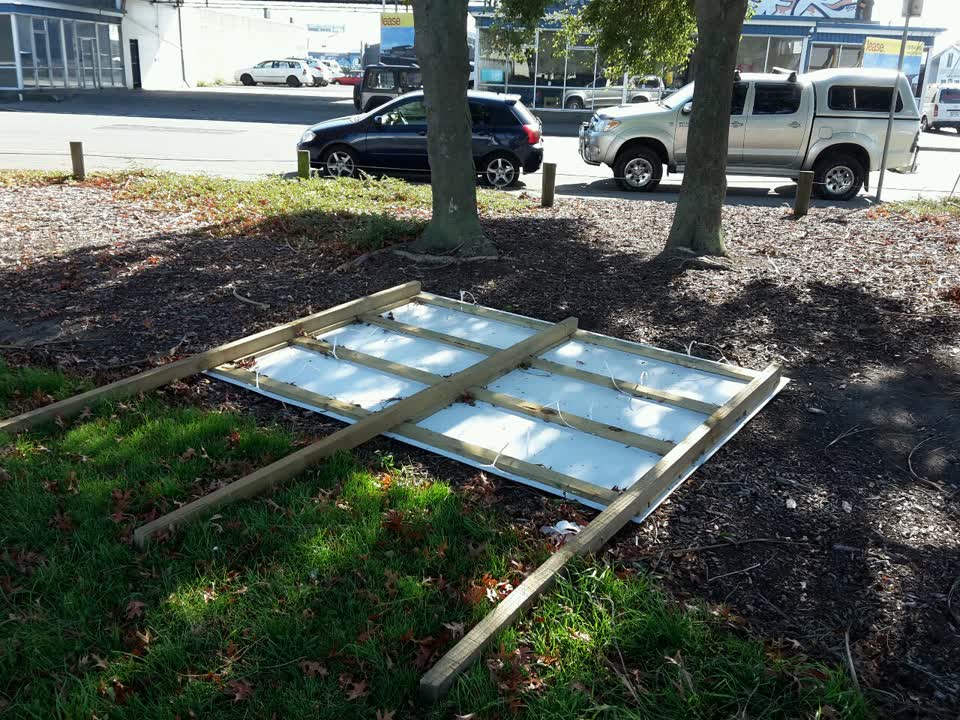 The photograph attached to this parks report