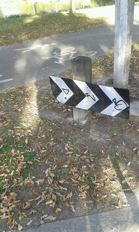 Graffiti, a report photo