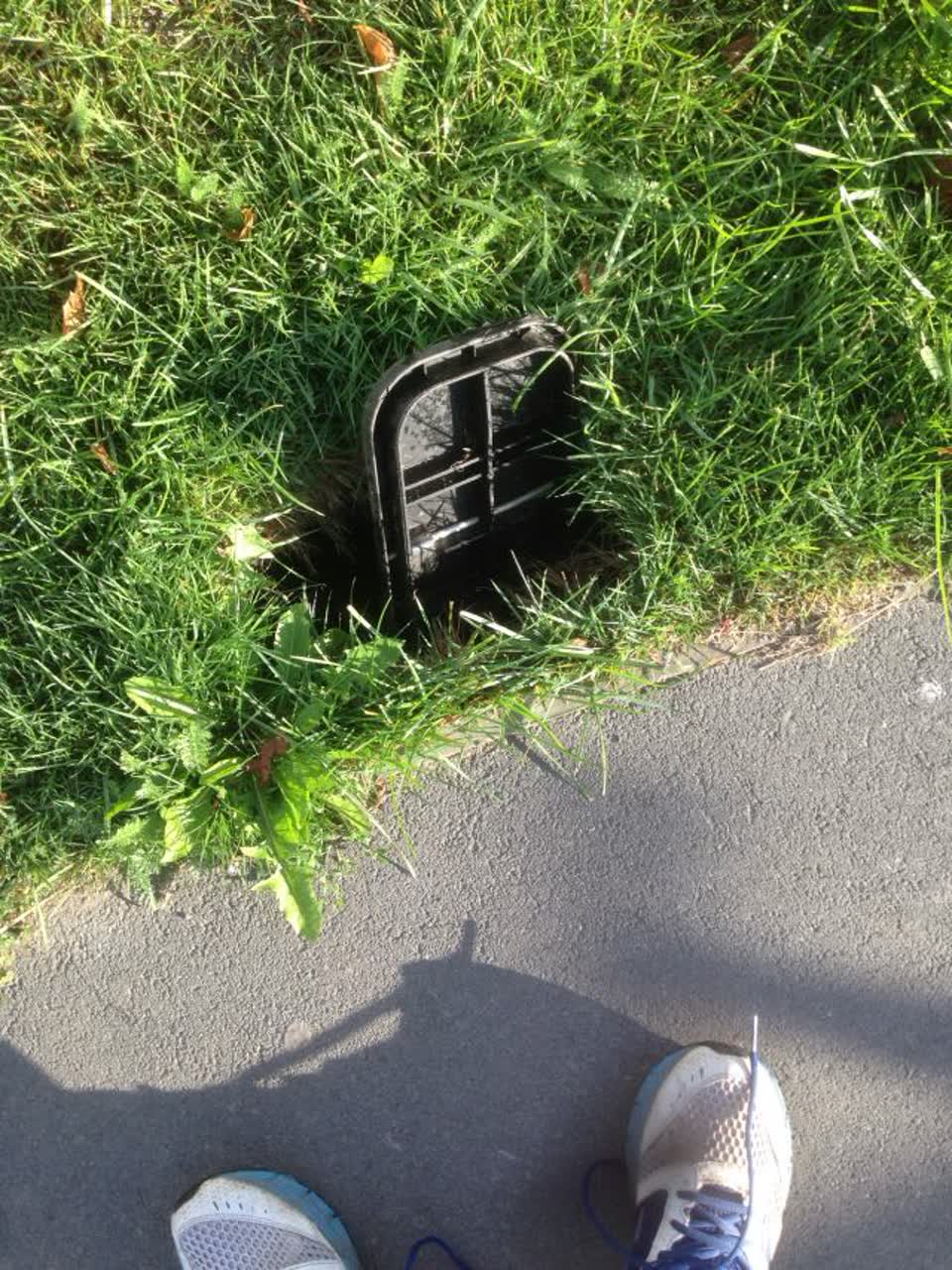 The photograph attached to this wastewater/stormwater report