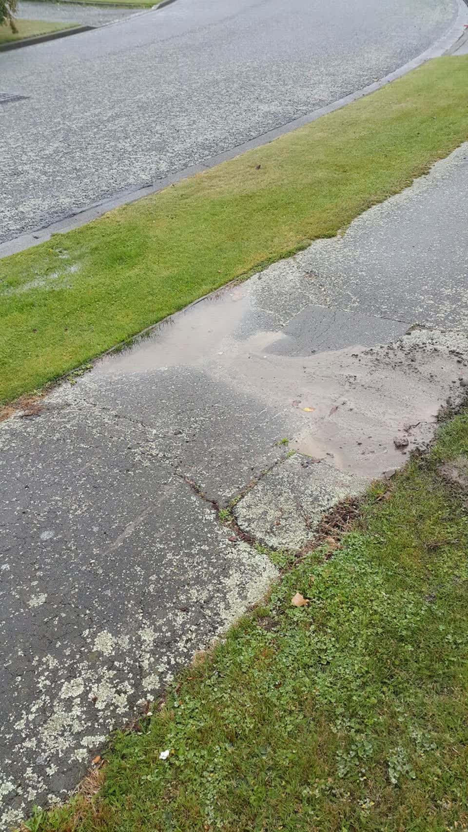 The photograph attached to this water supply report
