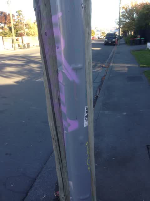 Graffiti, a report photo