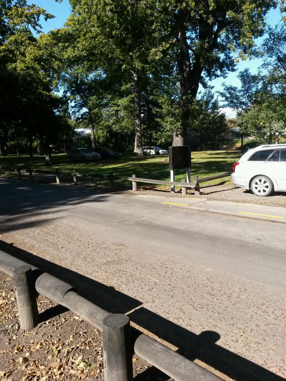 The photograph attached to this parks report