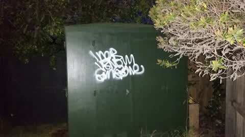 Graffiti, a report photo