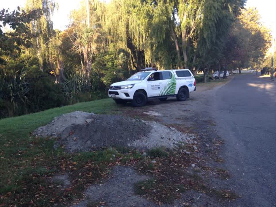 The photograph attached to this parks report
