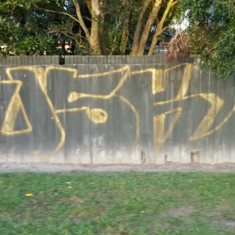 Graffiti, a report photo