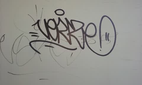 Graffiti, a report photo