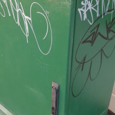 Graffiti, a report photo