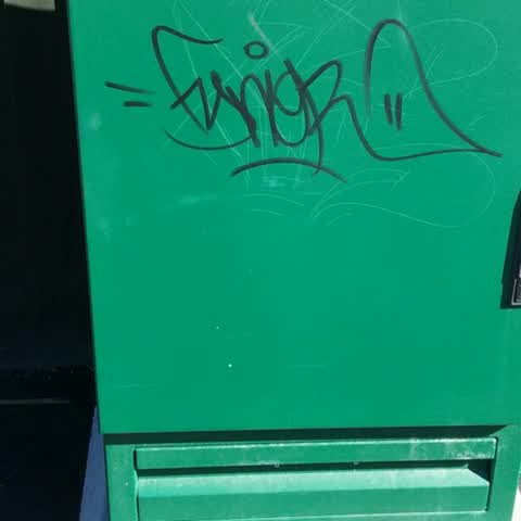 Graffiti, a report photo