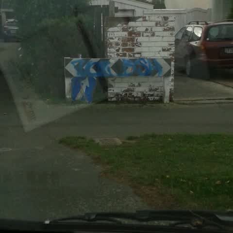Graffiti, a report photo
