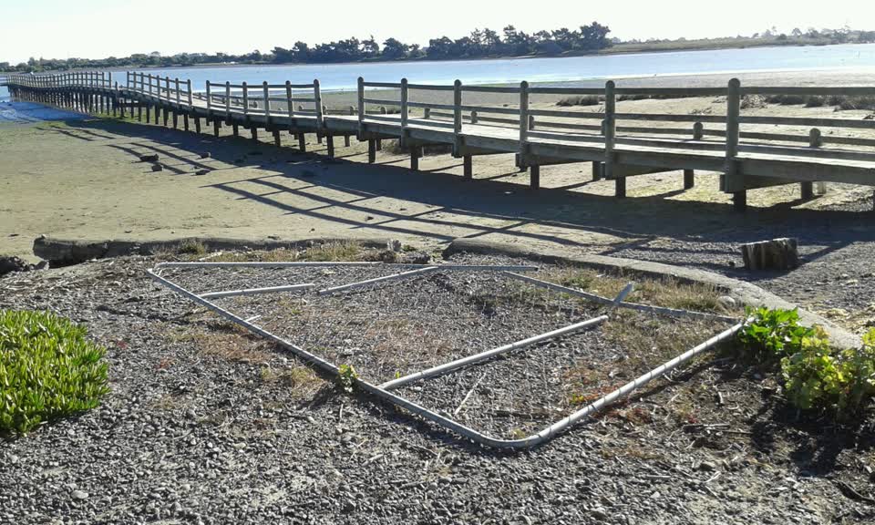The photograph attached to this parks report