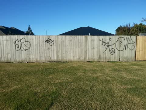Graffiti, a report photo
