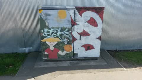 Graffiti, a report photo