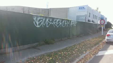 Graffiti, a report photo