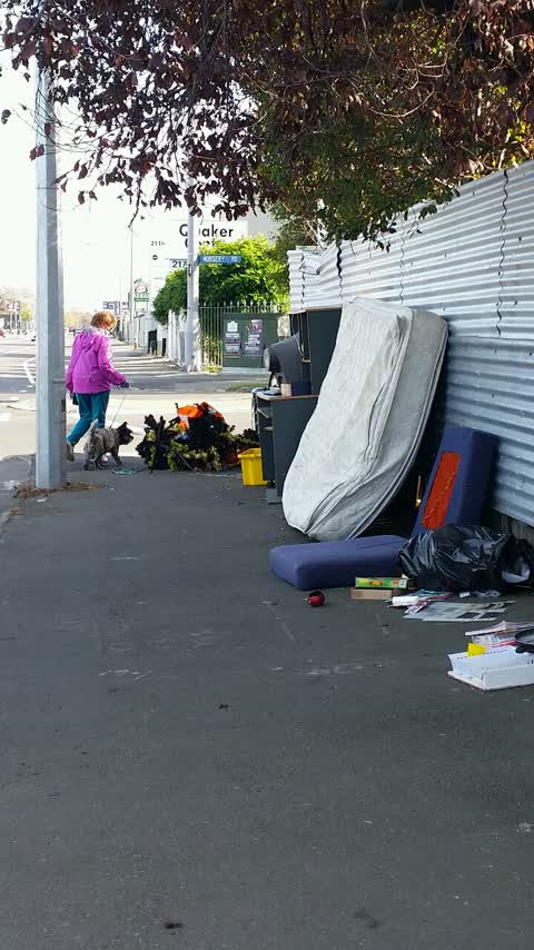 Rubbish/Recycling, a report photo