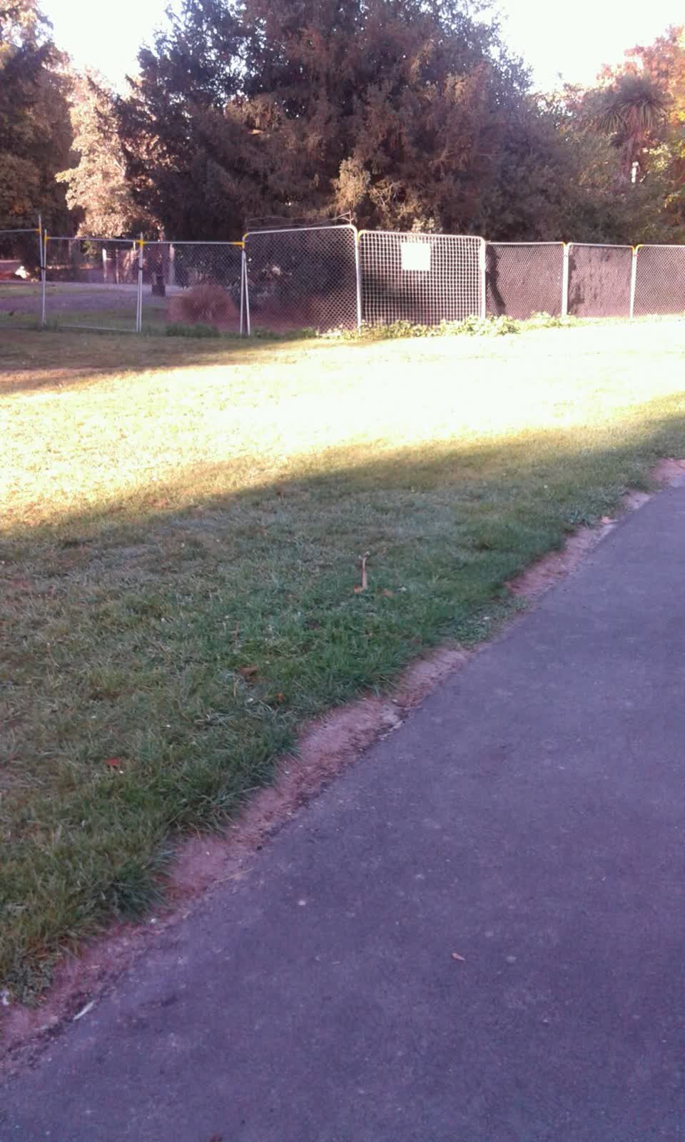 The photograph attached to this parks report