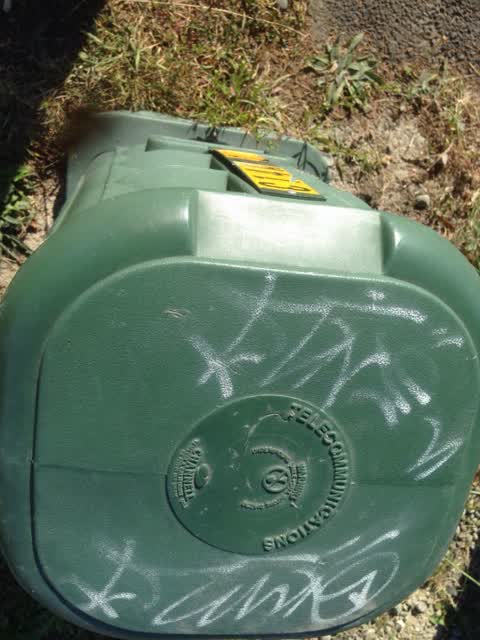 Graffiti, a report photo