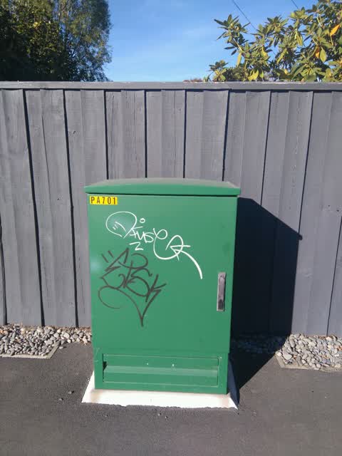 Graffiti, a report photo