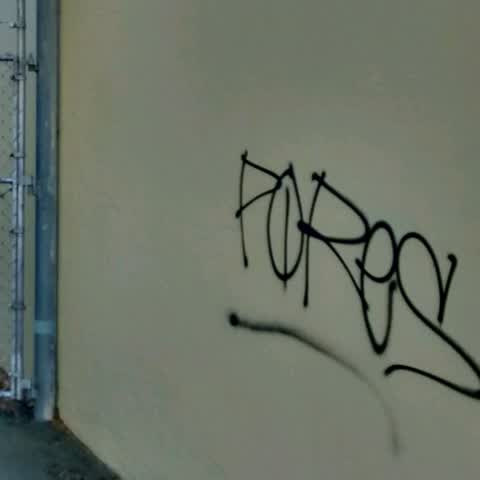 Graffiti, a report photo