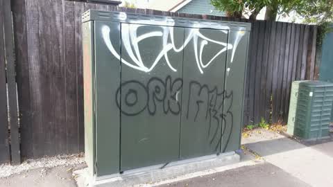 Graffiti — a report photo
