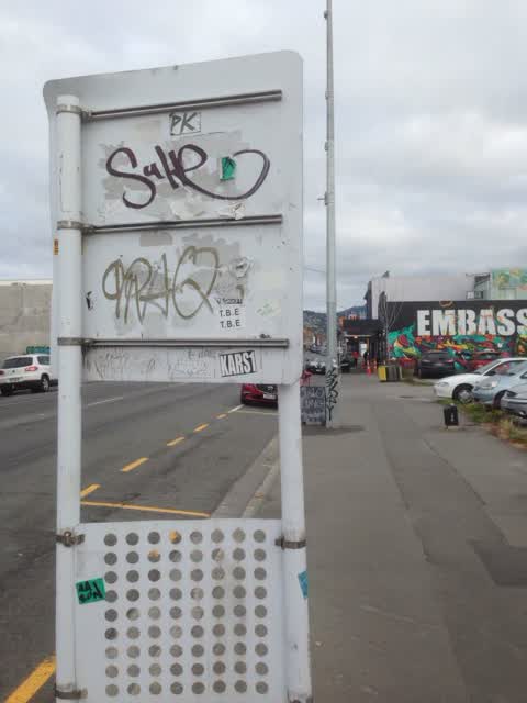 Graffiti, a report photo