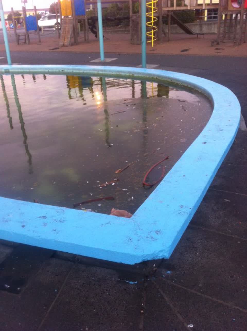 The photograph attached to this parks report