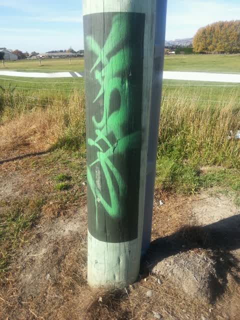 Graffiti, a report photo