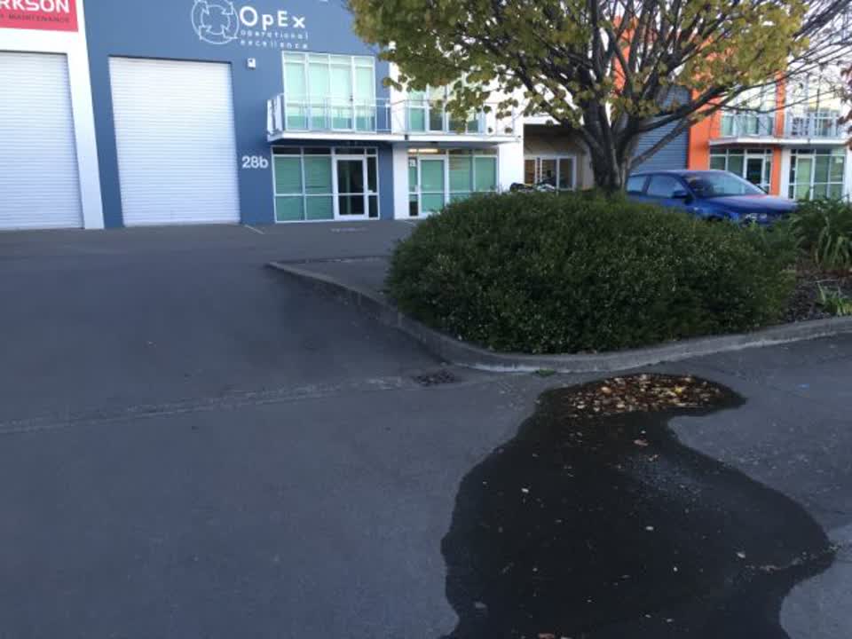 The photograph attached to this water supply report