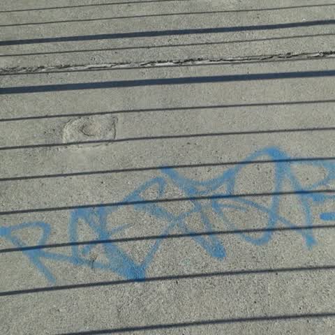 Graffiti, a report photo