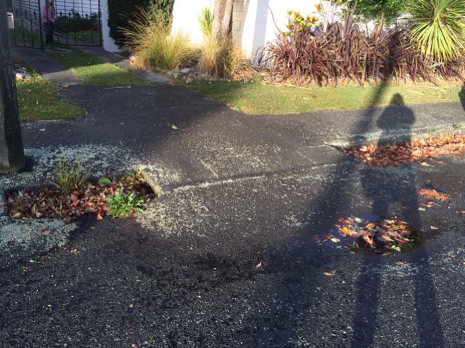 The photograph attached to this wastewater/stormwater report