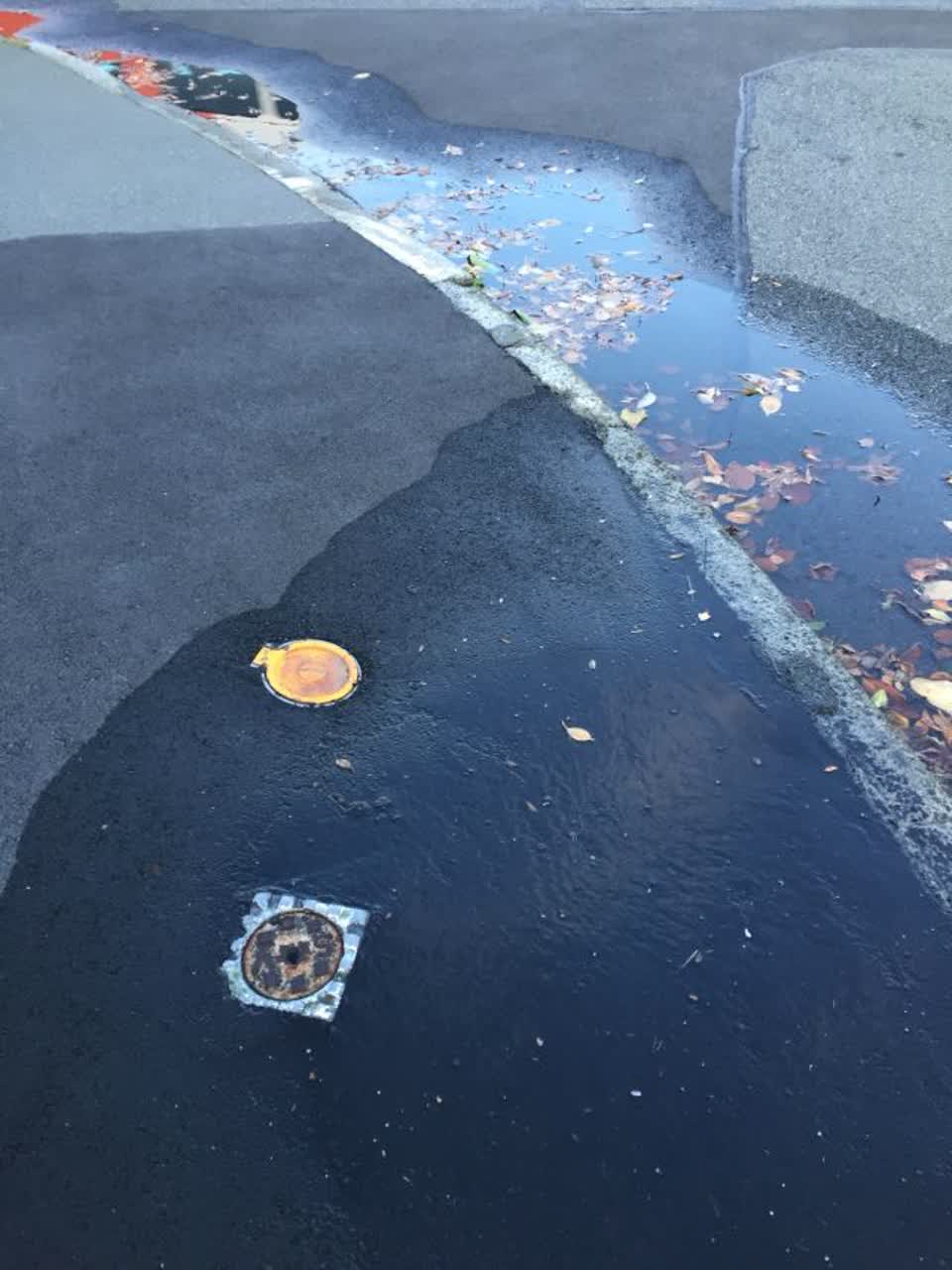 The photograph attached to this water supply report