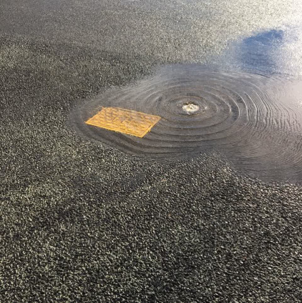 The photograph attached to this water supply report