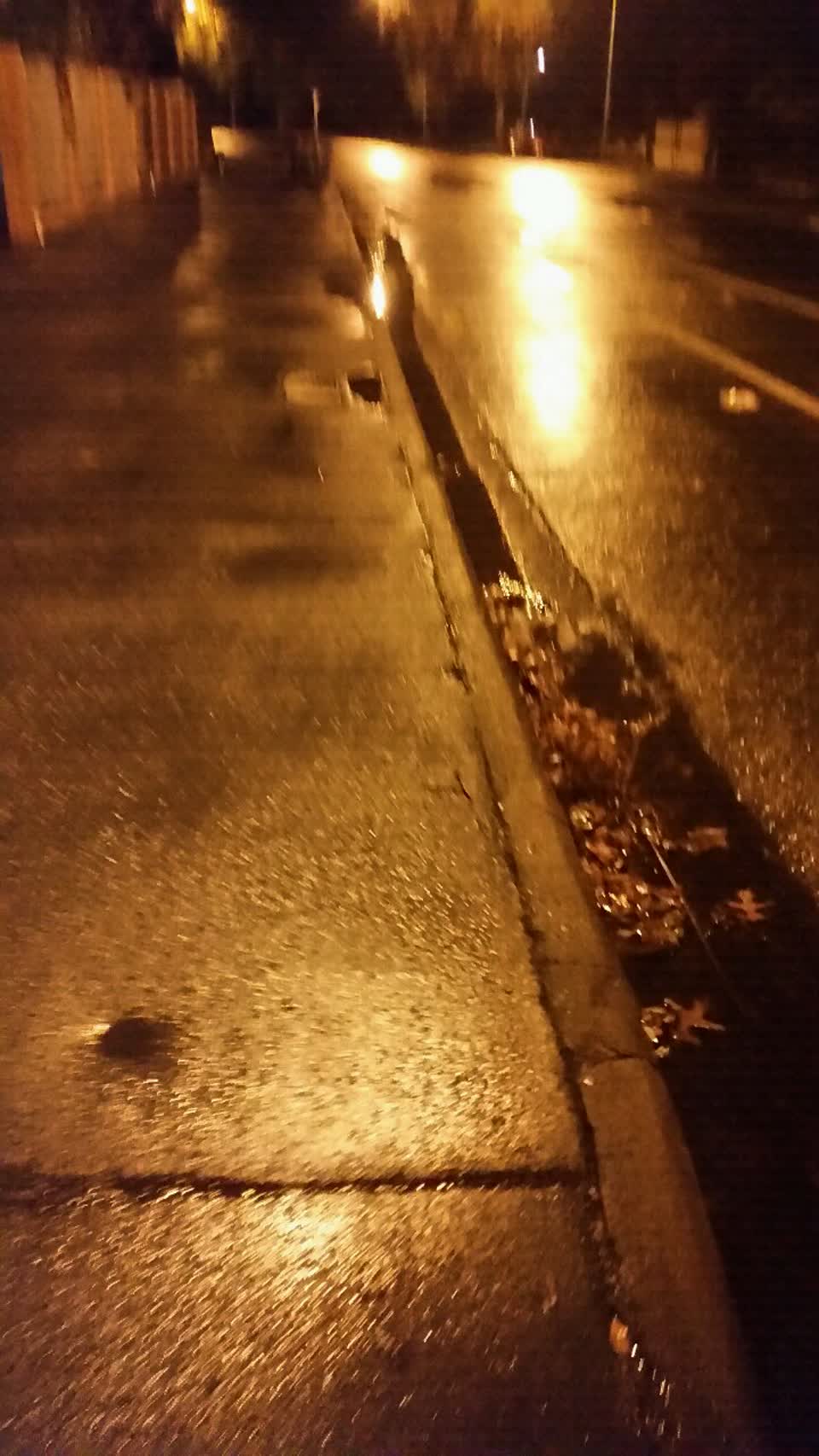 The photograph attached to this wastewater/stormwater report
