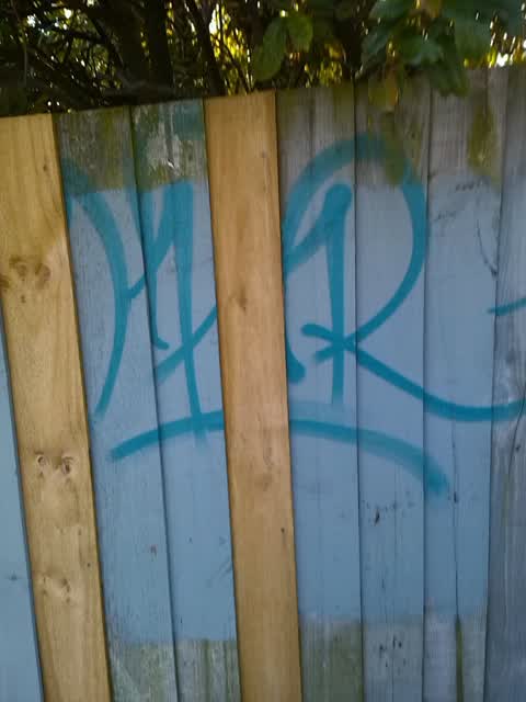 Graffiti, a report photo