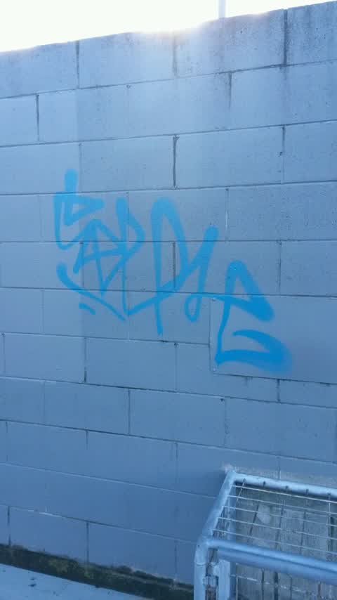 Graffiti, a report photo