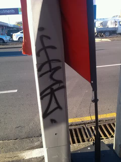 Graffiti, a report photo